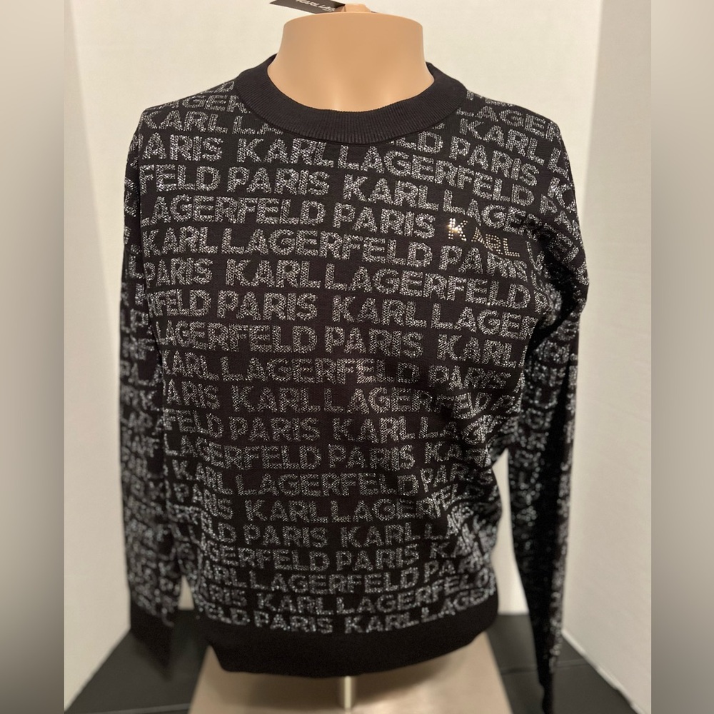 Ladiew Karl Langerfeld Rayon Sweater.  Size Small - Picture 2 of 6